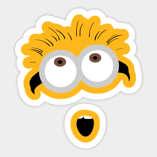 MINION v1.0 Sticker by alipower